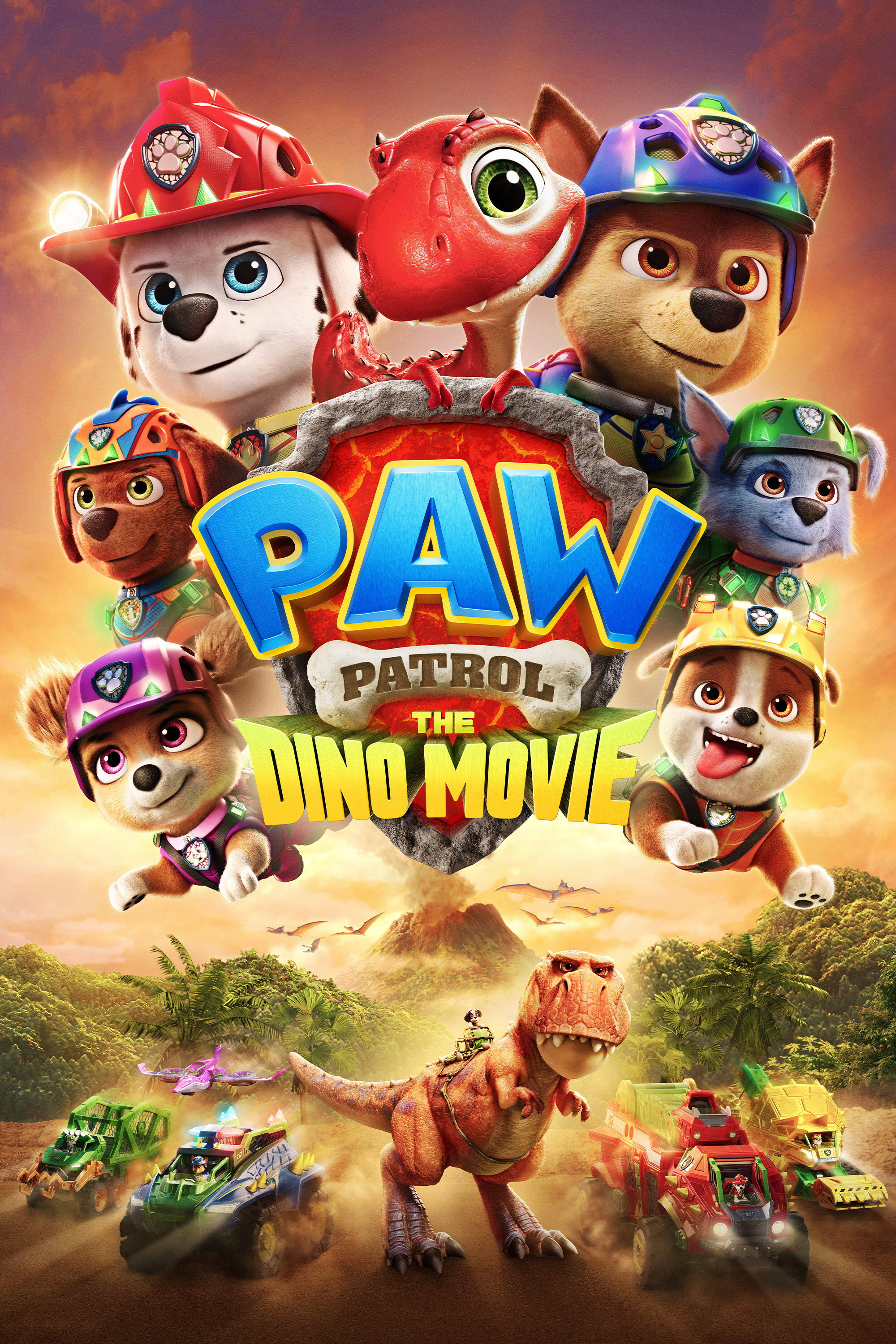 Paw Patrol: The Dino Movie poster